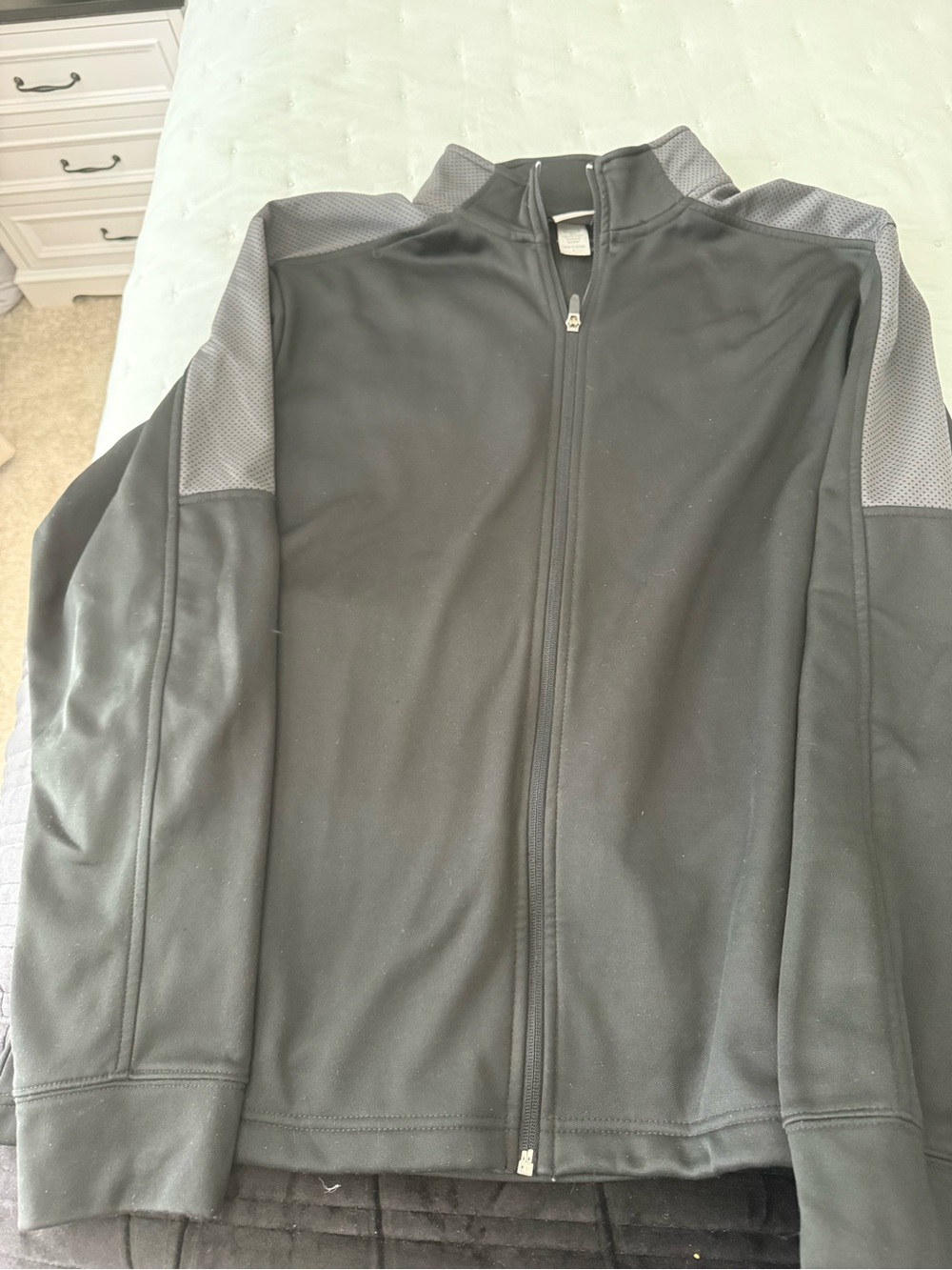 Champion Men's Black Full-Zip Performance Jacket